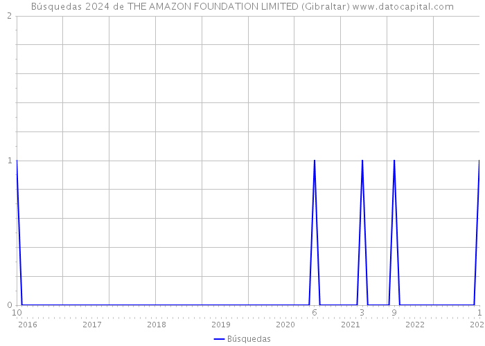 Búsquedas 2024 de THE AMAZON FOUNDATION LIMITED (Gibraltar) 