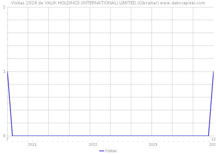 Visitas 2024 de VALIK HOLDINGS (INTERNATIONAL) LIMITED (Gibraltar) 