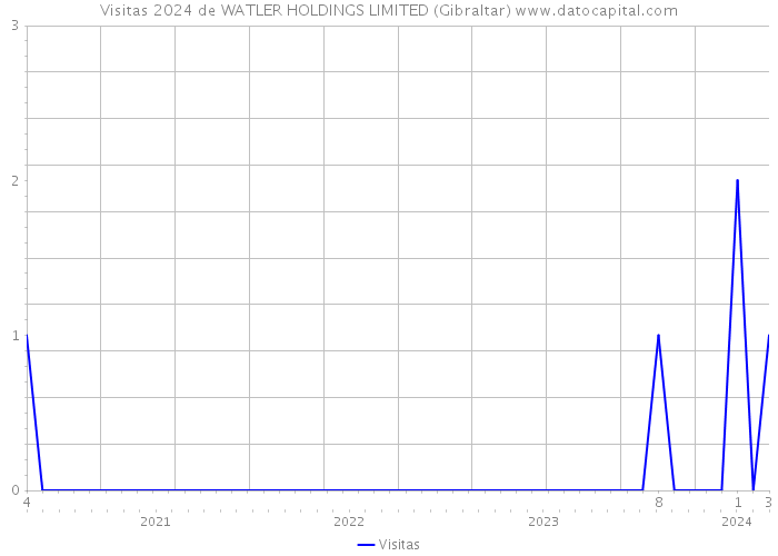 Visitas 2024 de WATLER HOLDINGS LIMITED (Gibraltar) 