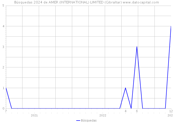 Búsquedas 2024 de AMER (INTERNATIONAL) LIMITED (Gibraltar) 