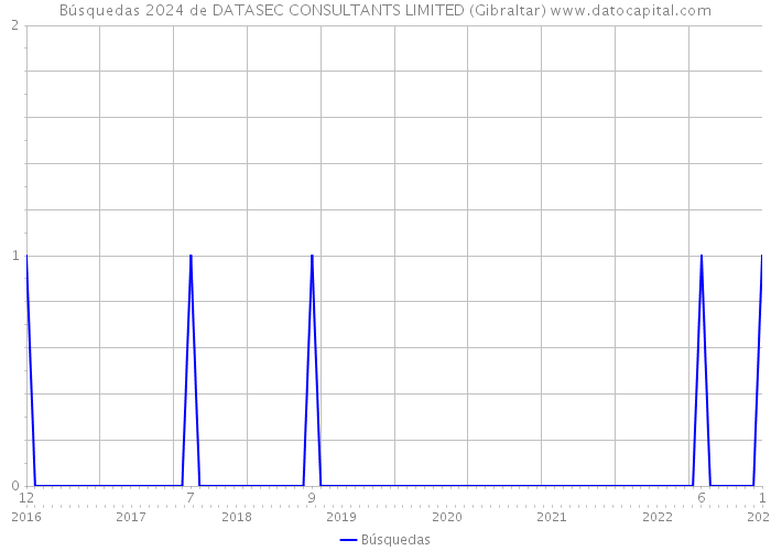 Búsquedas 2024 de DATASEC CONSULTANTS LIMITED (Gibraltar) 