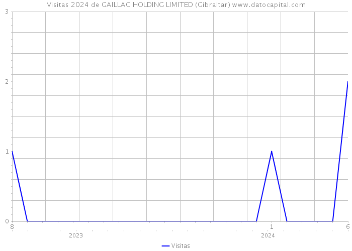 Visitas 2024 de GAILLAC HOLDING LIMITED (Gibraltar) 