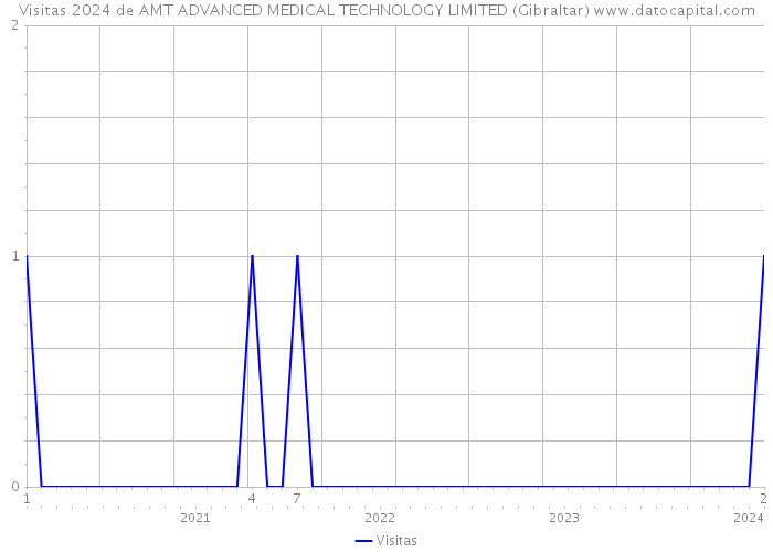 Visitas 2024 de AMT ADVANCED MEDICAL TECHNOLOGY LIMITED (Gibraltar) 