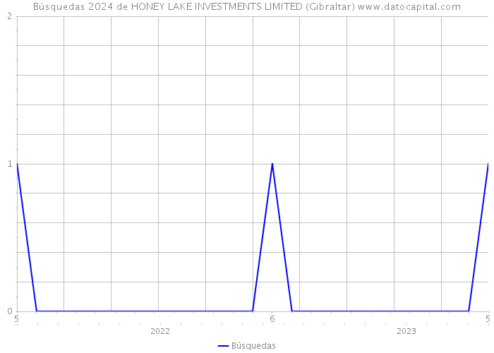 Búsquedas 2024 de HONEY LAKE INVESTMENTS LIMITED (Gibraltar) 