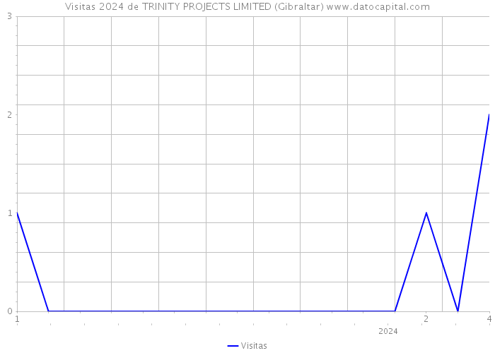 Visitas 2024 de TRINITY PROJECTS LIMITED (Gibraltar) 