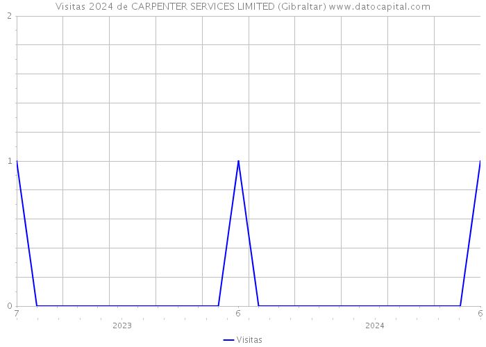 Visitas 2024 de CARPENTER SERVICES LIMITED (Gibraltar) 