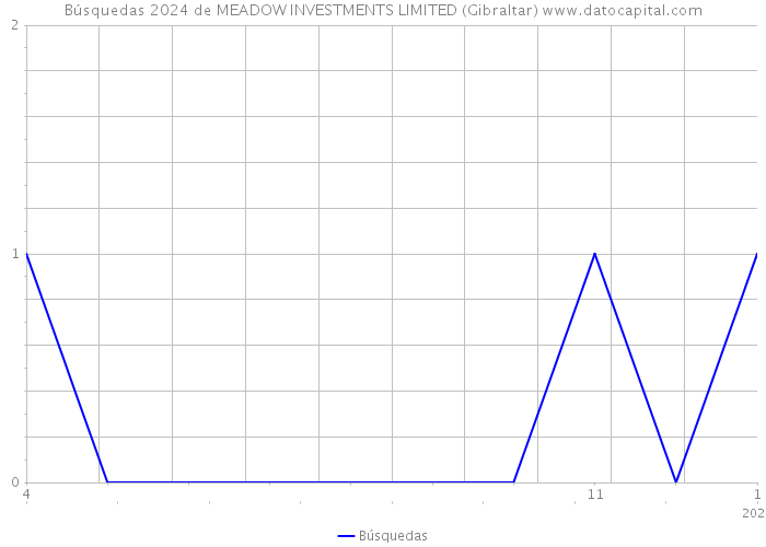 Búsquedas 2024 de MEADOW INVESTMENTS LIMITED (Gibraltar) 