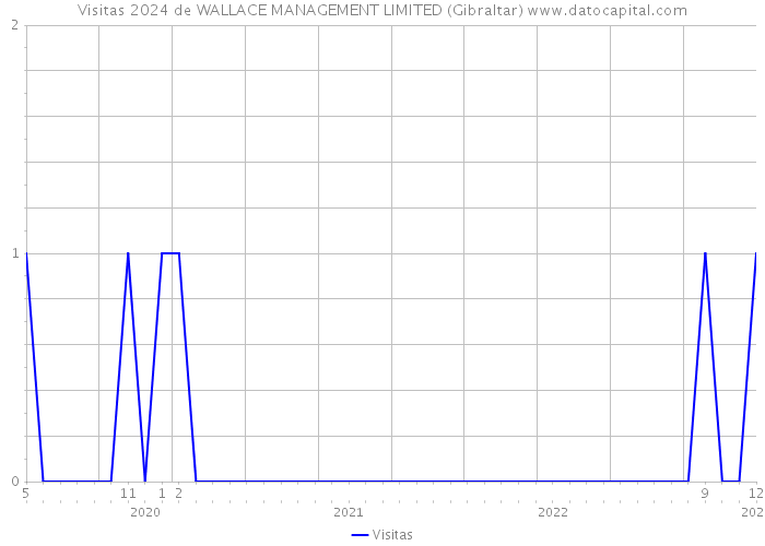 Visitas 2024 de WALLACE MANAGEMENT LIMITED (Gibraltar) 