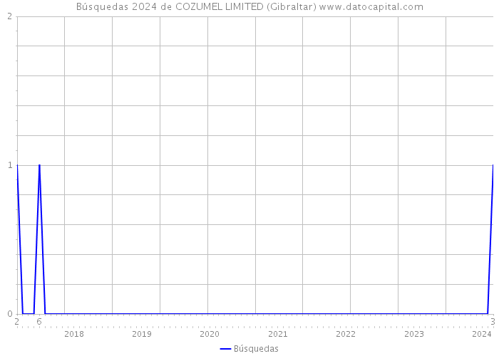Búsquedas 2024 de COZUMEL LIMITED (Gibraltar) 