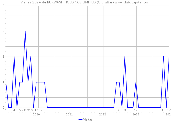 Visitas 2024 de BURWASH HOLDINGS LIMITED (Gibraltar) 
