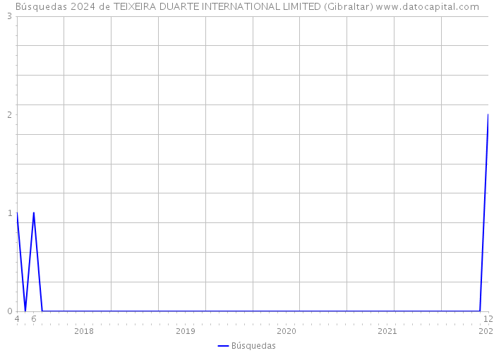 Búsquedas 2024 de TEIXEIRA DUARTE INTERNATIONAL LIMITED (Gibraltar) 