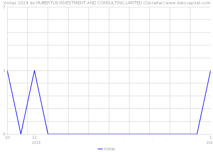 Visitas 2024 de HUBERTUS INVESTMENT AND CONSULTING LIMITED (Gibraltar) 