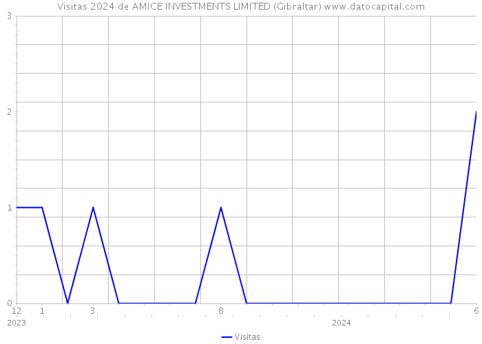 Visitas 2024 de AMICE INVESTMENTS LIMITED (Gibraltar) 