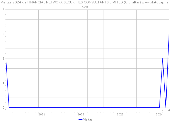 Visitas 2024 de FINANCIAL NETWORK SECURITIES CONSULTANTS LIMITED (Gibraltar) 