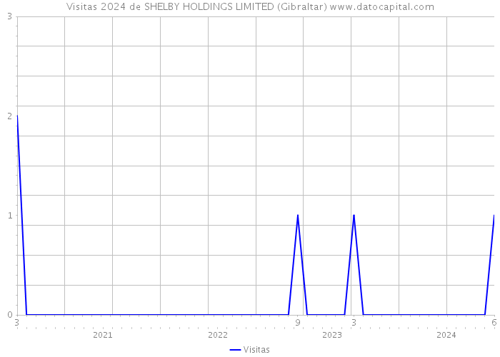 Visitas 2024 de SHELBY HOLDINGS LIMITED (Gibraltar) 