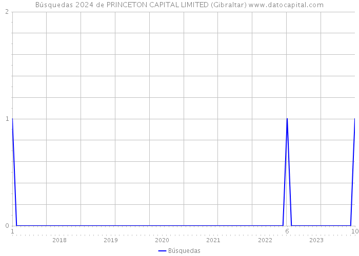 Búsquedas 2024 de PRINCETON CAPITAL LIMITED (Gibraltar) 
