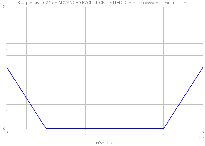 Búsquedas 2024 de ADVANCED EVOLUTION LIMITED (Gibraltar) 