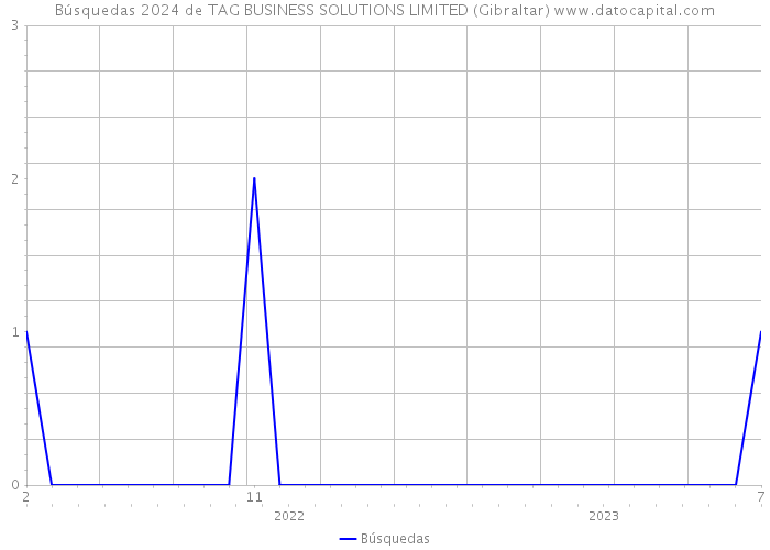 Búsquedas 2024 de TAG BUSINESS SOLUTIONS LIMITED (Gibraltar) 