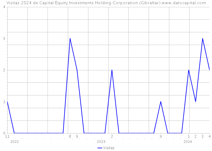 Visitas 2024 de Capital Equity Investments Holding Corporation (Gibraltar) 